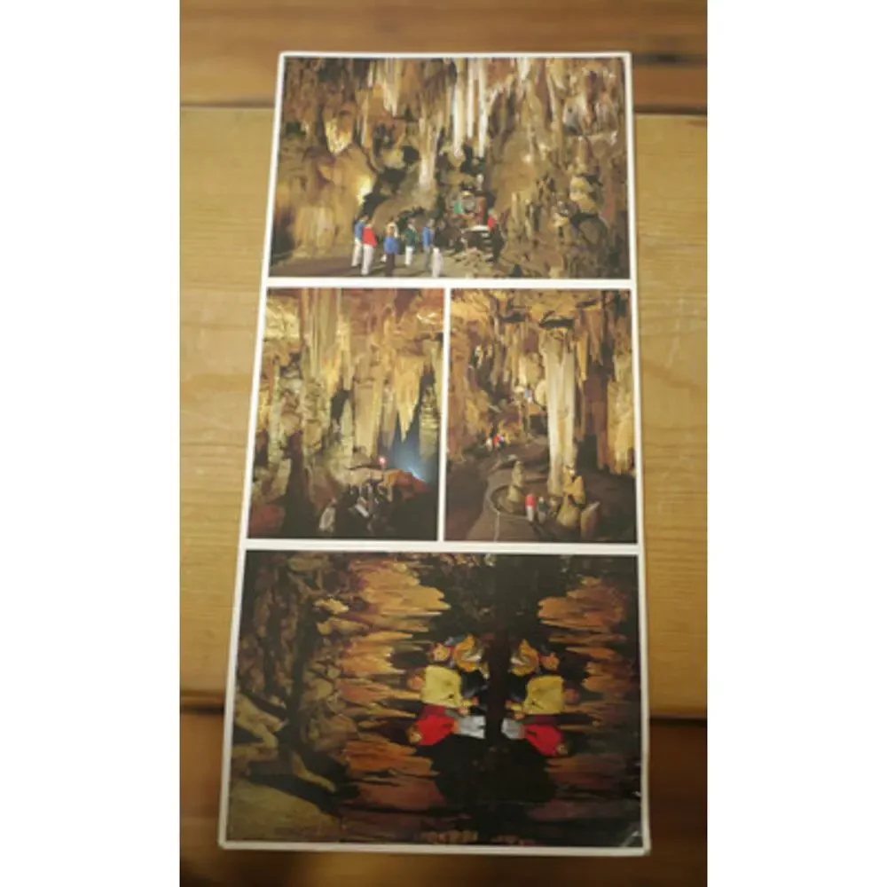 Vintage 80s Set of 6 Color Postcards LURAY CAVERNS VIRGINIA SHOW CAVES Uposted